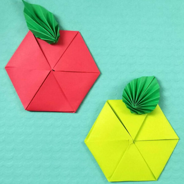 Origami Apple – Beginner Origami