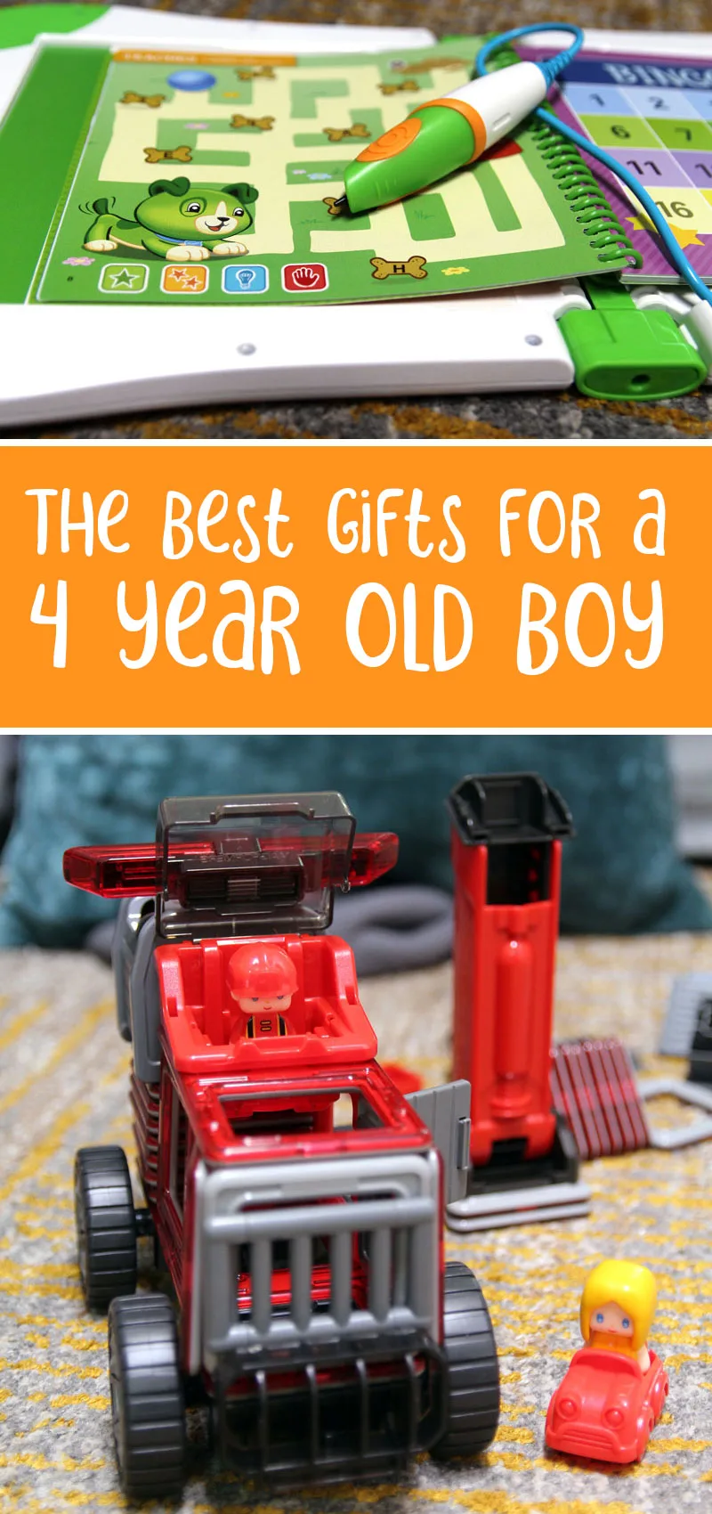Four year old boy birthday gift ideas