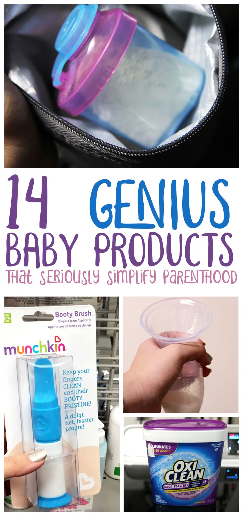 Collage of the best baby products 2021