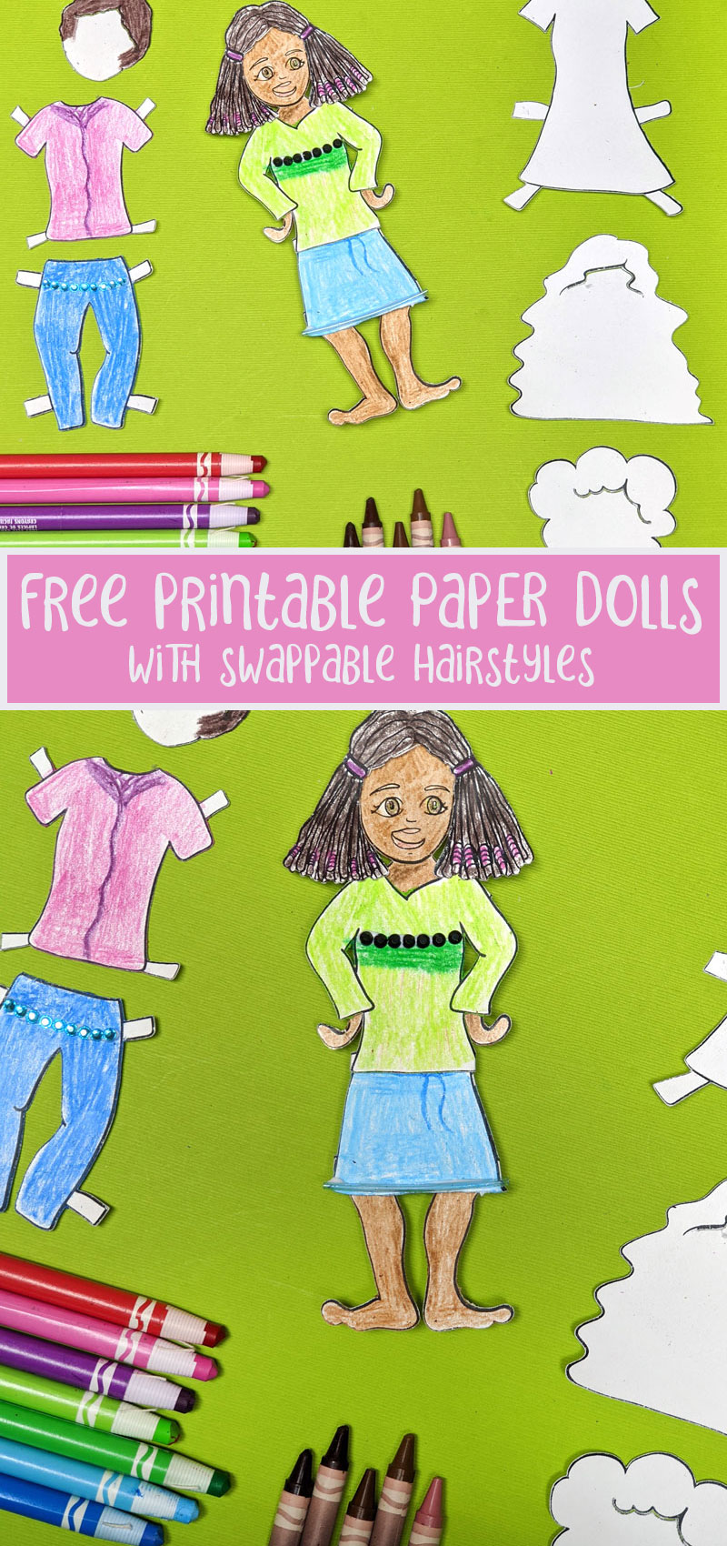 Free printable paper dolls, Paper dolls diy, Paper doll template