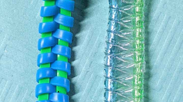 Zipper Stitch Lanyard Boondoggle Tutorial