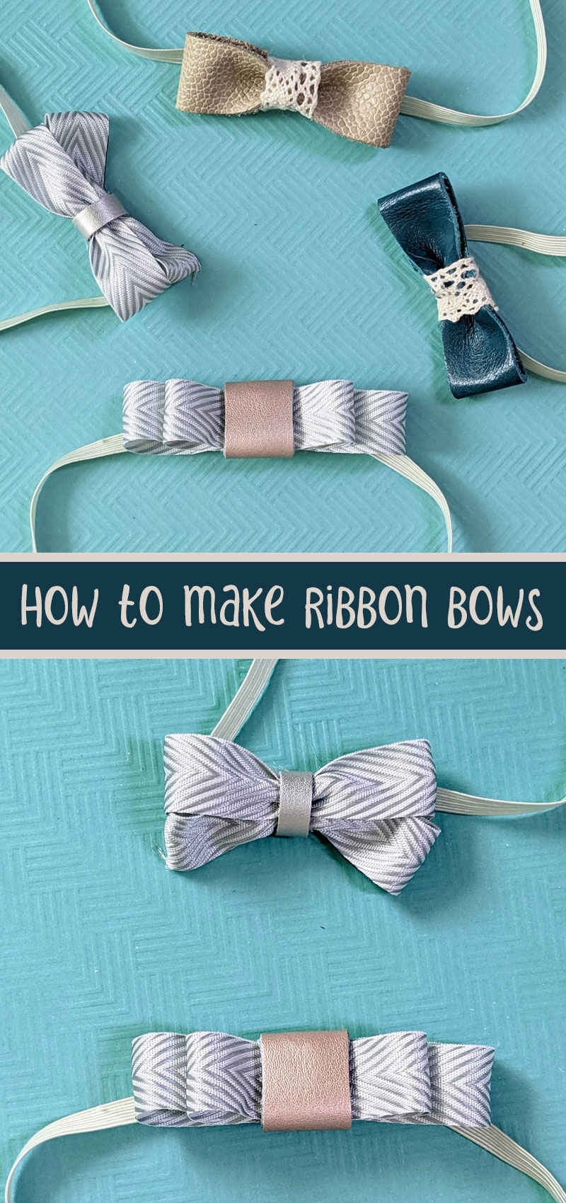 How to make simple easy bow in 1 minute, DIY ribbon bow, Ribbon Hair bow