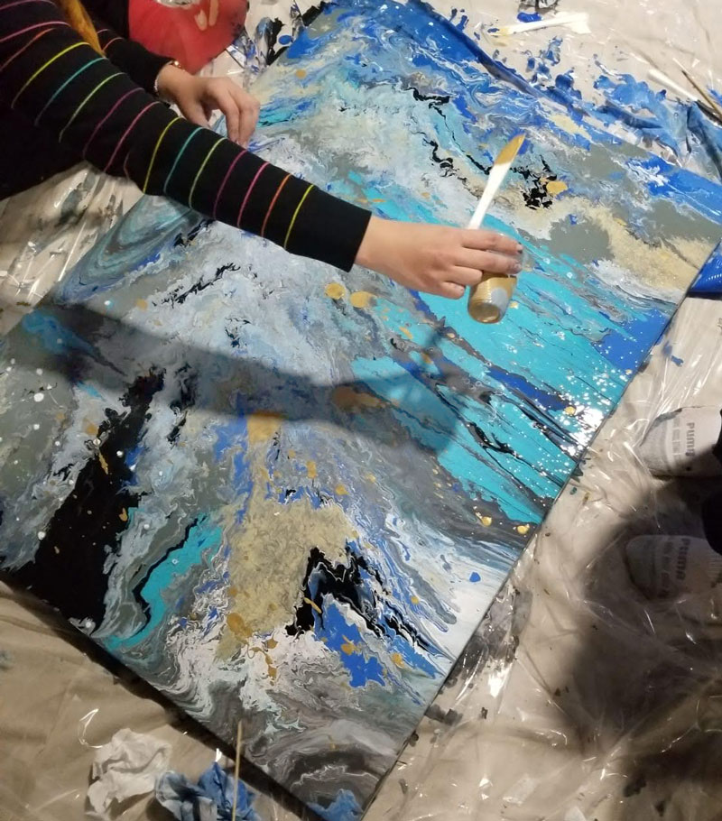 How to Mix Your Paints for Acrylic Pour Painting!