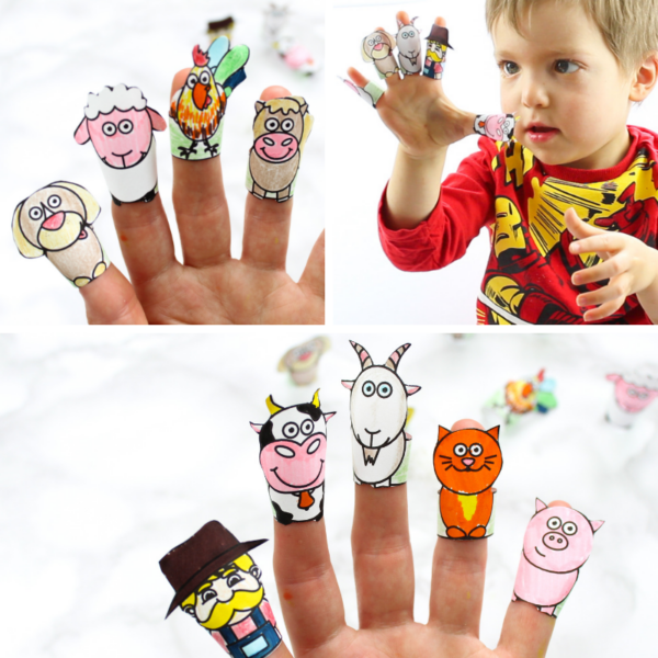 Printable Puppets to Craft and Play * Moms and Crafters
