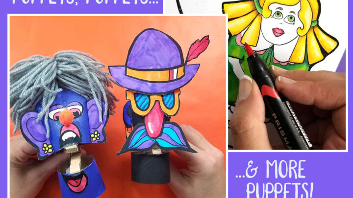 Printable Puppets to Craft and Play