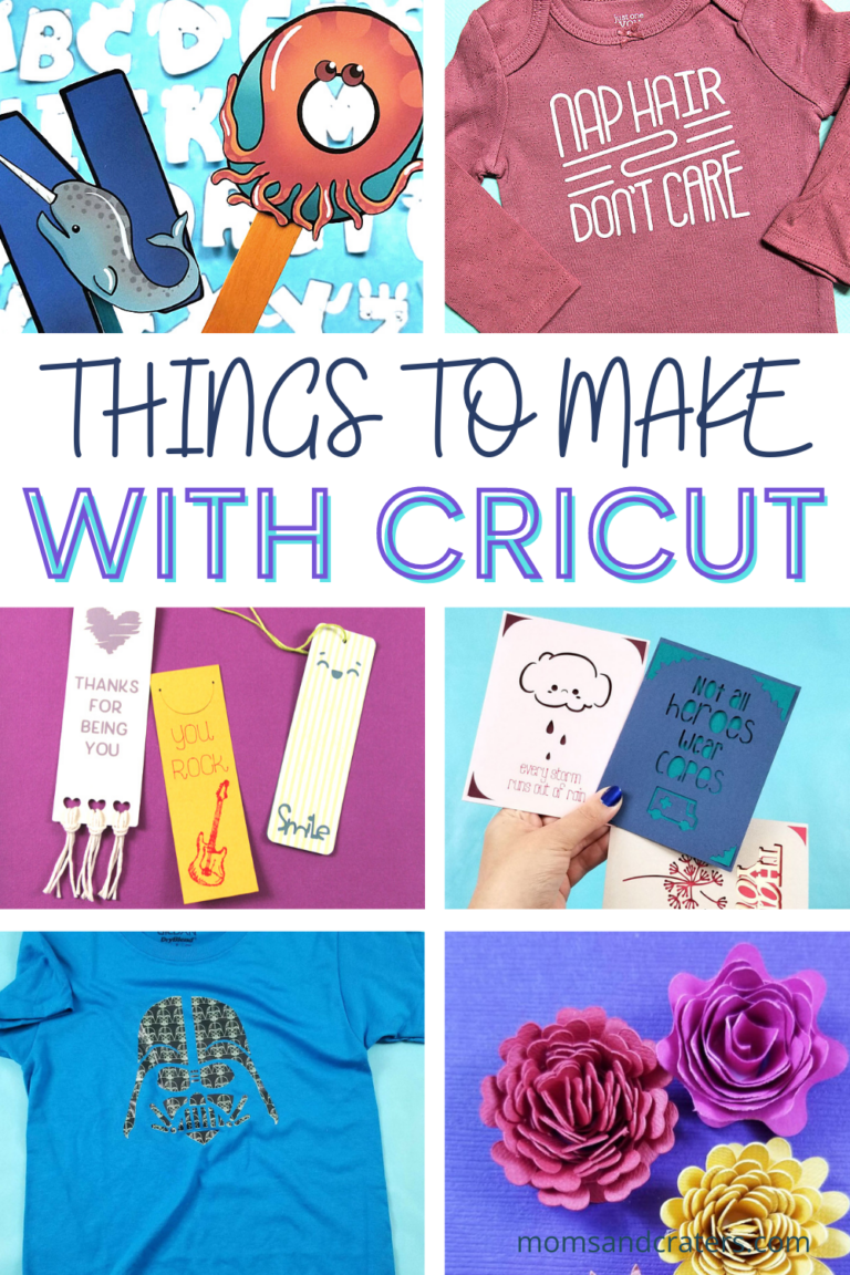 Things to Make with Cricut * Paper, Leather, Vinyl, Ironon & Print then Cut