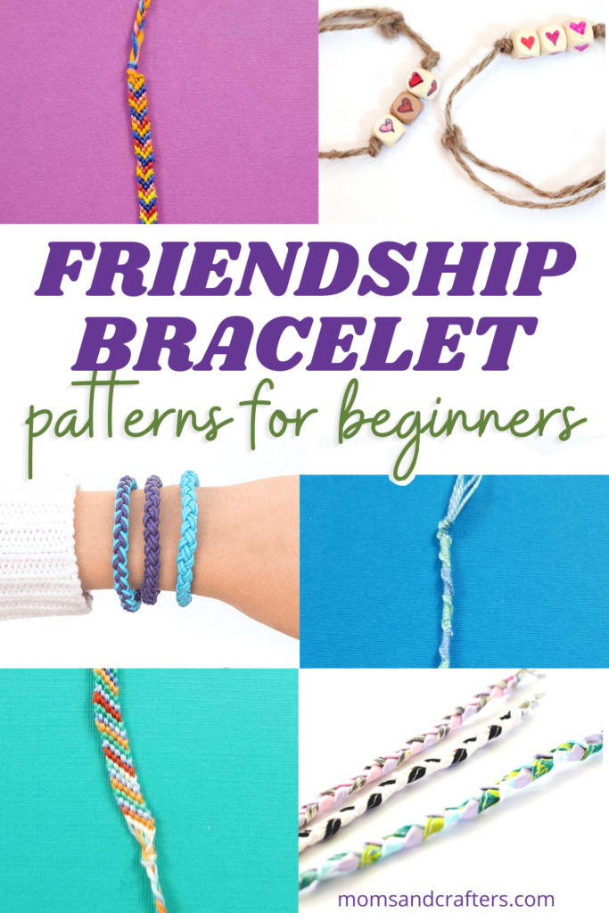 How to Make DIY Friendship Bracelets Beginners Diagonal Pattern  YouTube