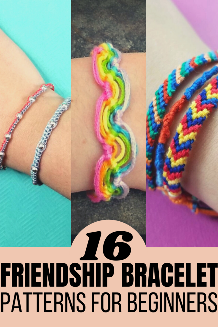 Friendship Bracelet Patterns for Beginners * Moms and Crafters