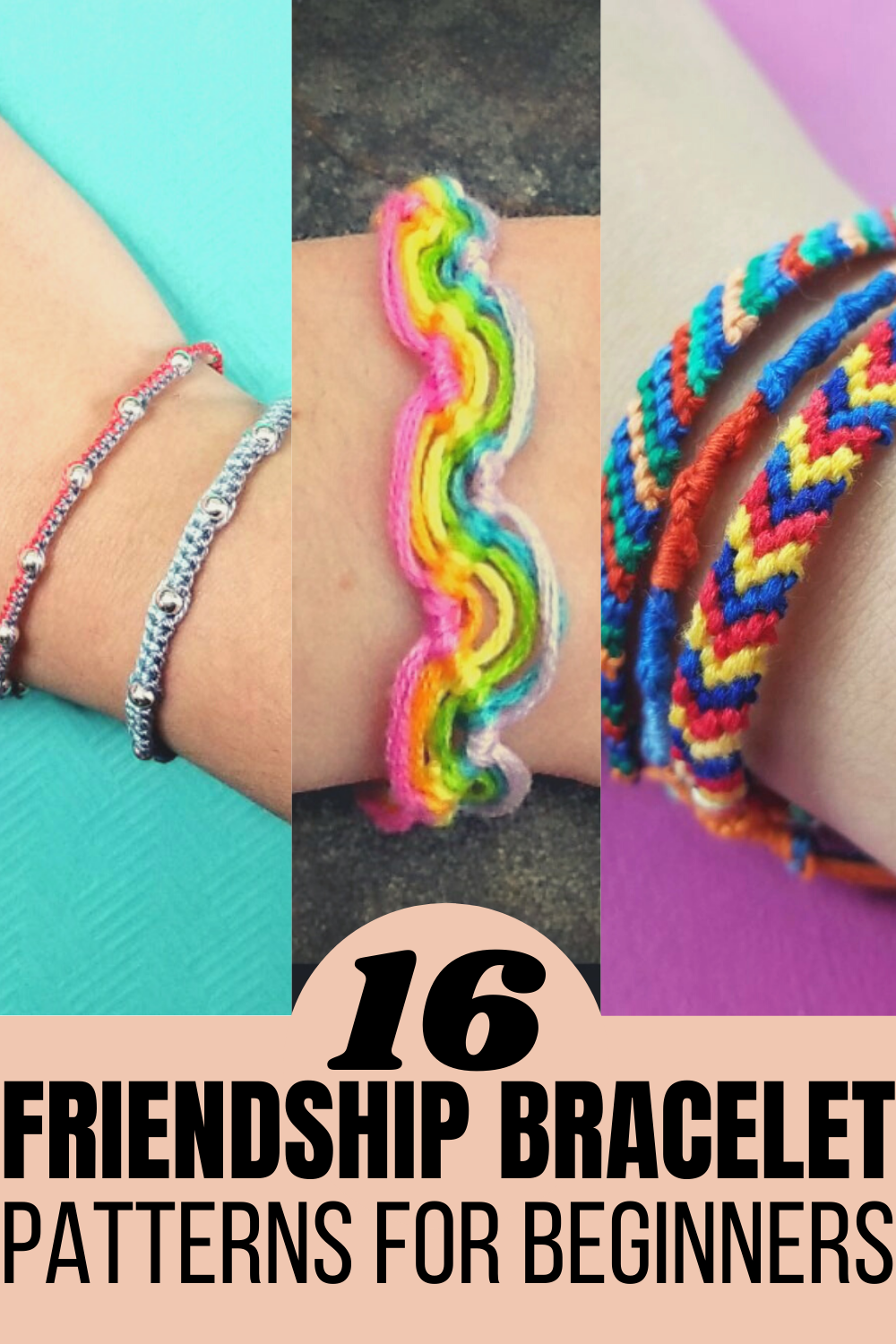 Crochet Friendship Bracelets - A new favorite summer pattern