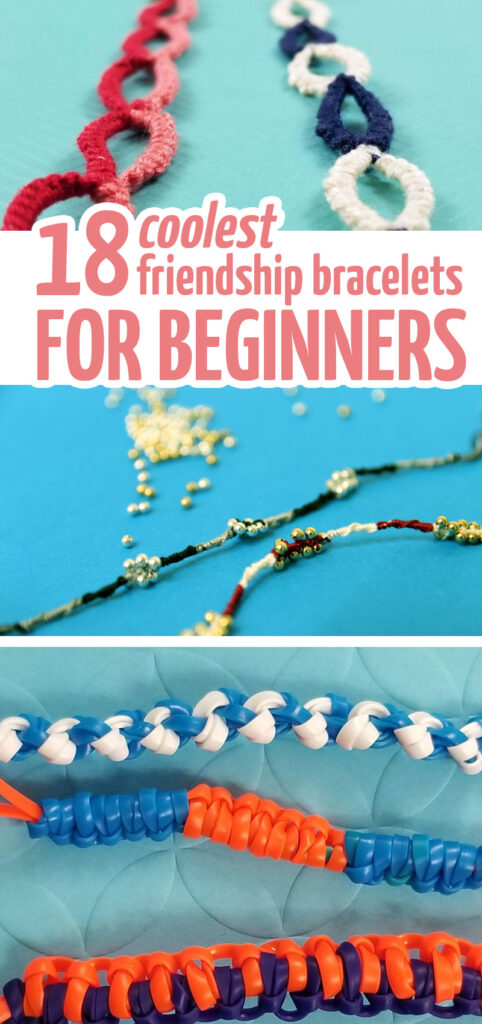 Friendship Bracelet Patterns for Beginners * Moms and Crafters