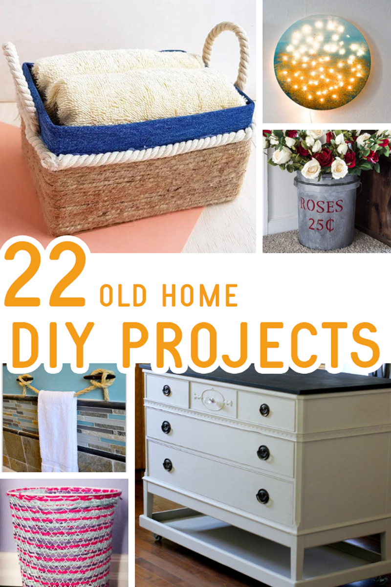 Old house DIY projects collage