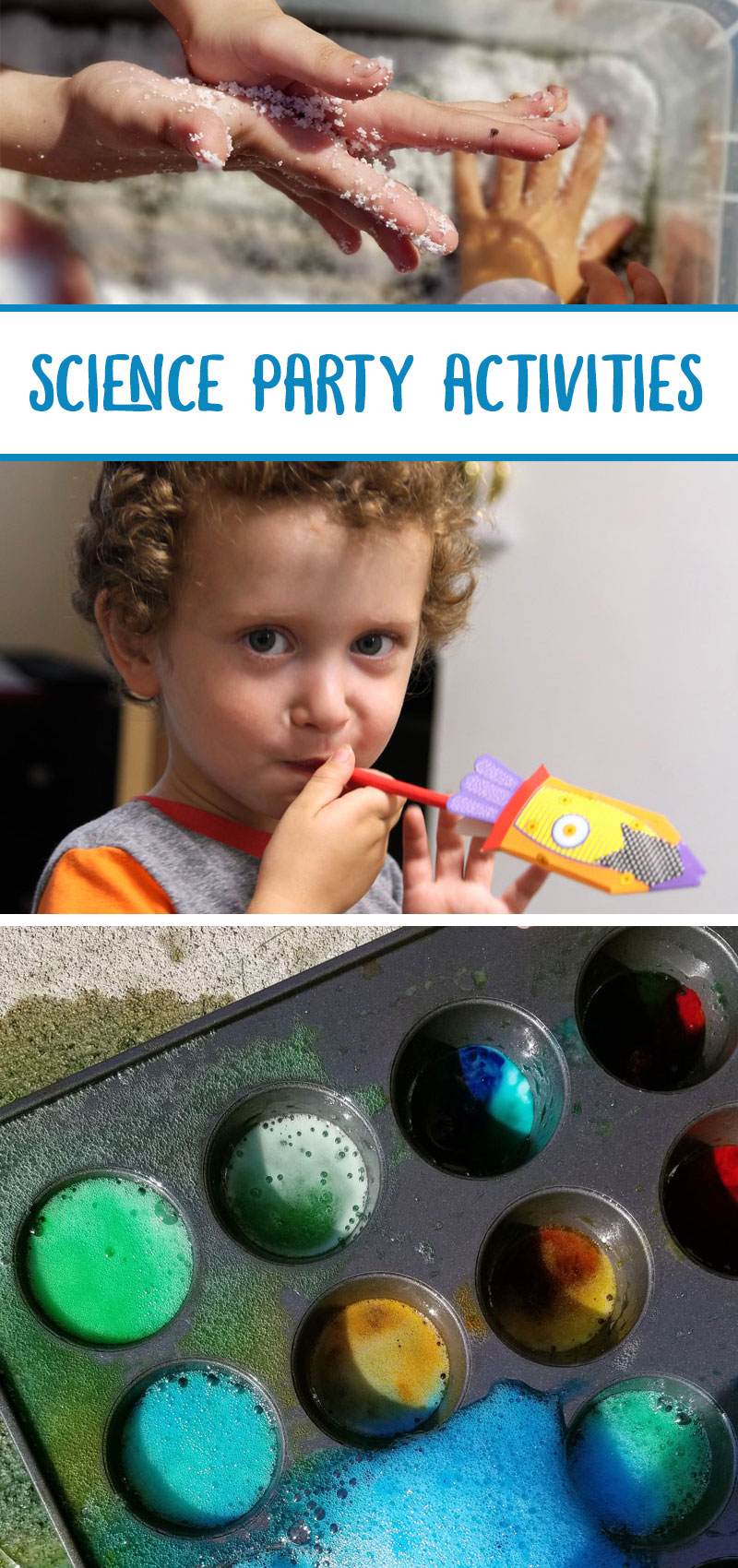 science party for kids activity ideas!