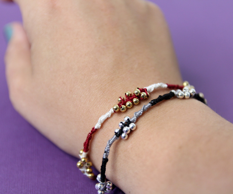 Pulseiras fáceis de contas 13 easy beaded friendship bracelets final 6