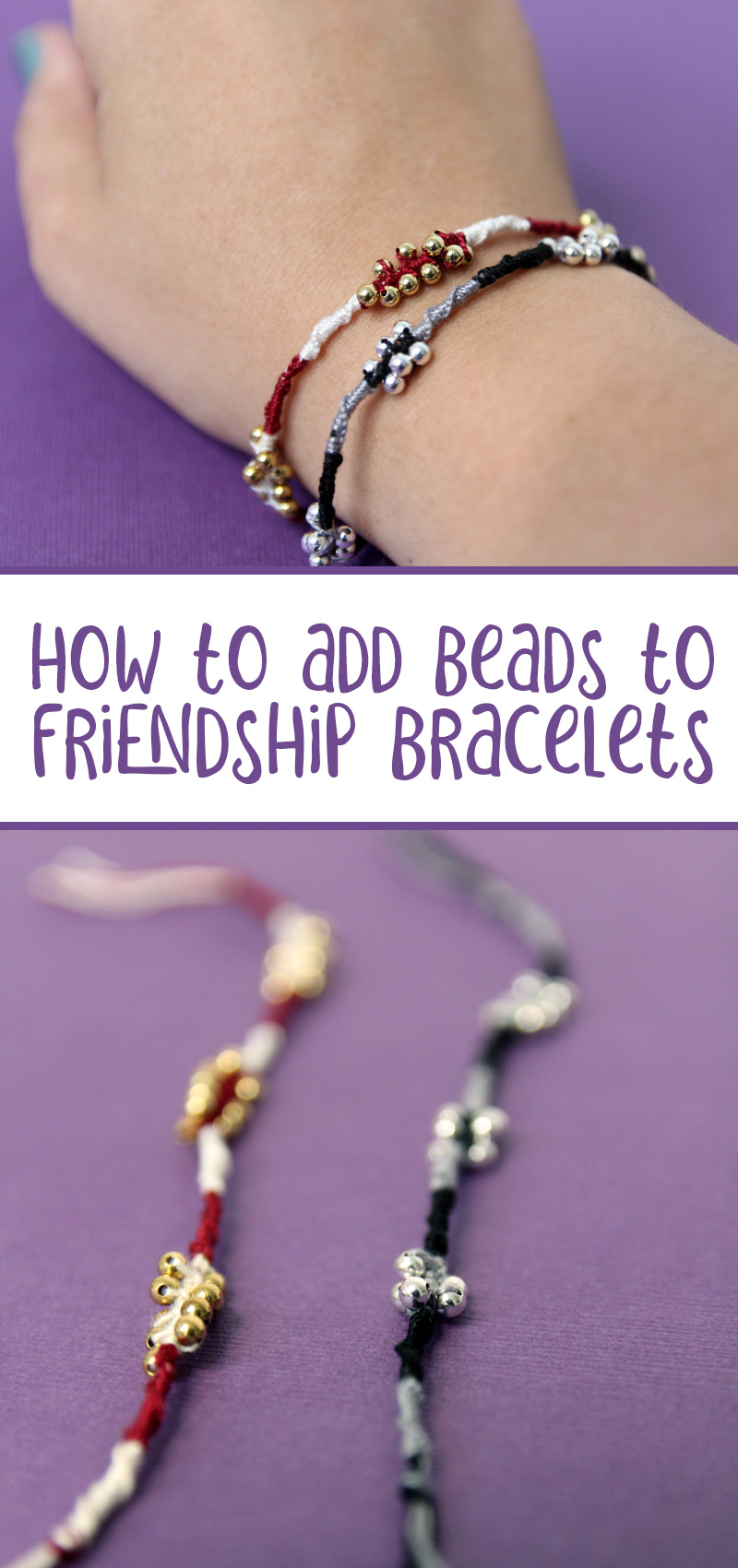 How To Make Easy Beaded Friendship Bracelets