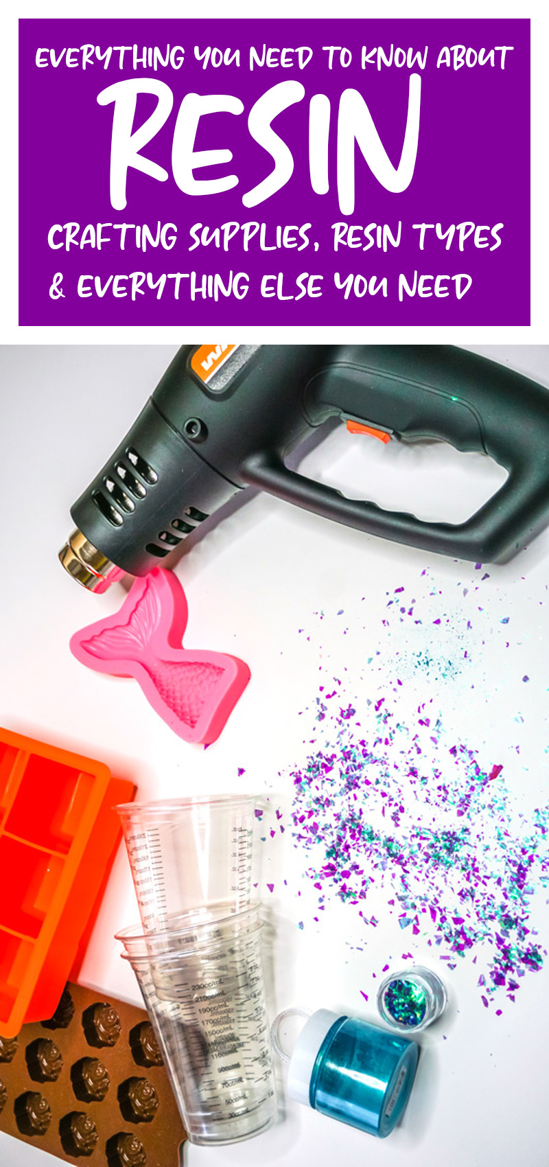 basic supplies needed for resin crafting hero image