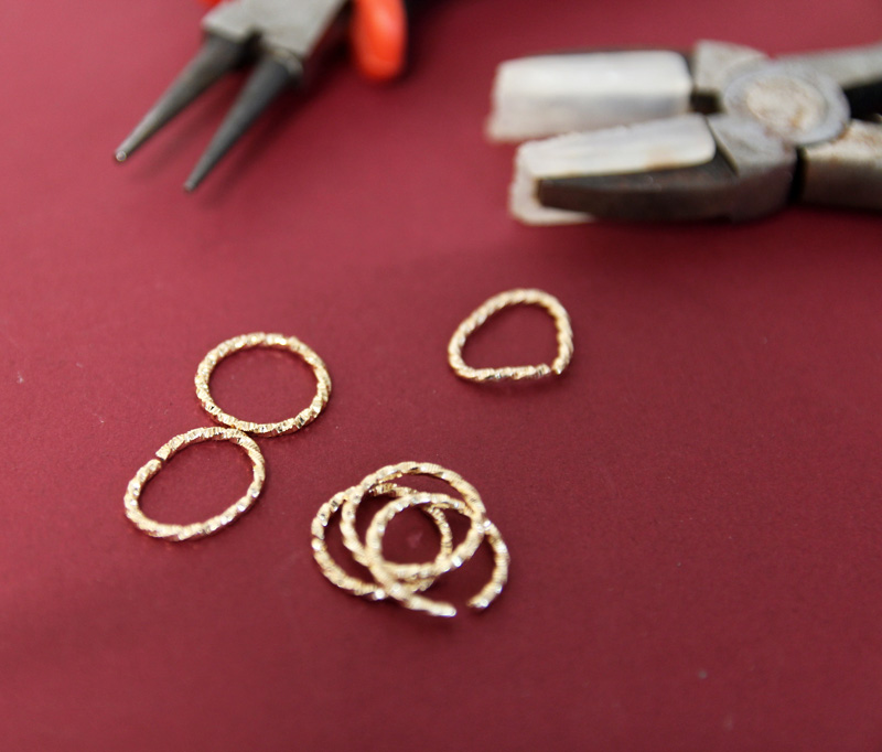 how to make jump rings fancy shot