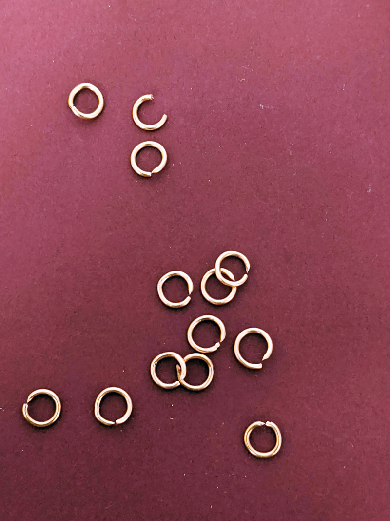 Final result of how to make jump irings