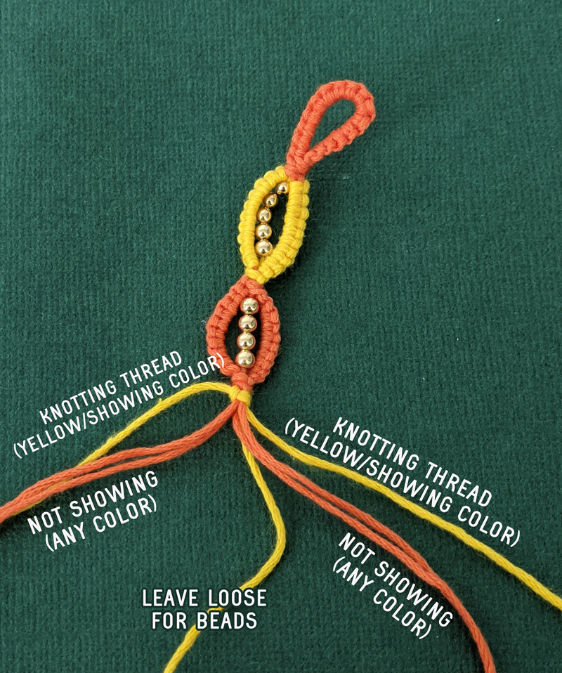 Leaf Friendship Bracelet Pattern - Super Easy Tutorial!