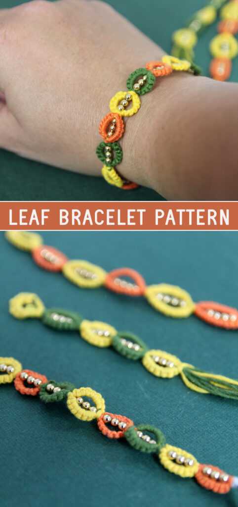 ▻ Alternating Leaves - Friendship Bracelet Tutorial 
