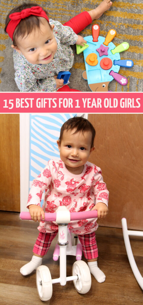 One Year Old Birthday Gifts for Girls * Moms and Crafters