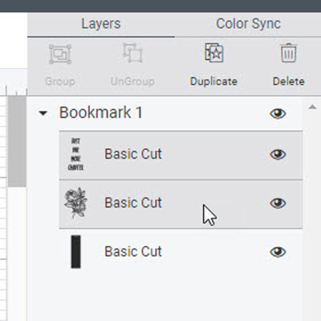 Bass or Balsa Wood Cricut Tutorial Colorin Bookmarks
