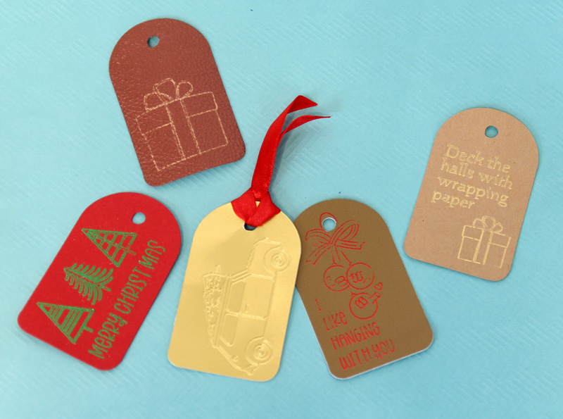 Cricut Foil Gift Tags for Christmas, Hanukkah, and any holiday!