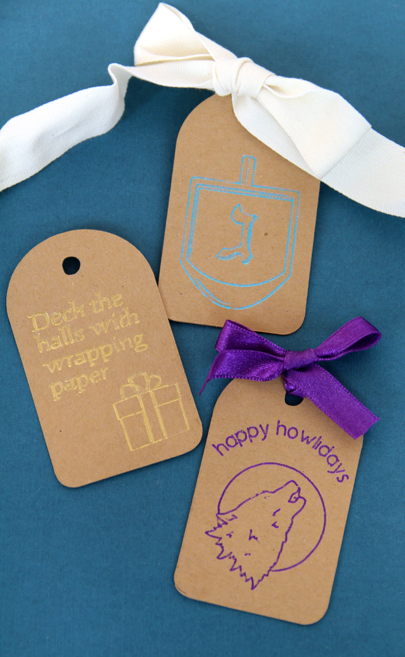 How To Make Party Favor Tags With Your Cricut - A Touch of LA