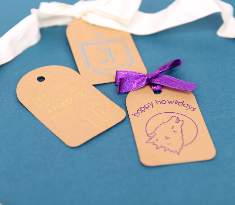 Cricut Foil Gift Tags for Christmas, Hanukkah, and any holiday!