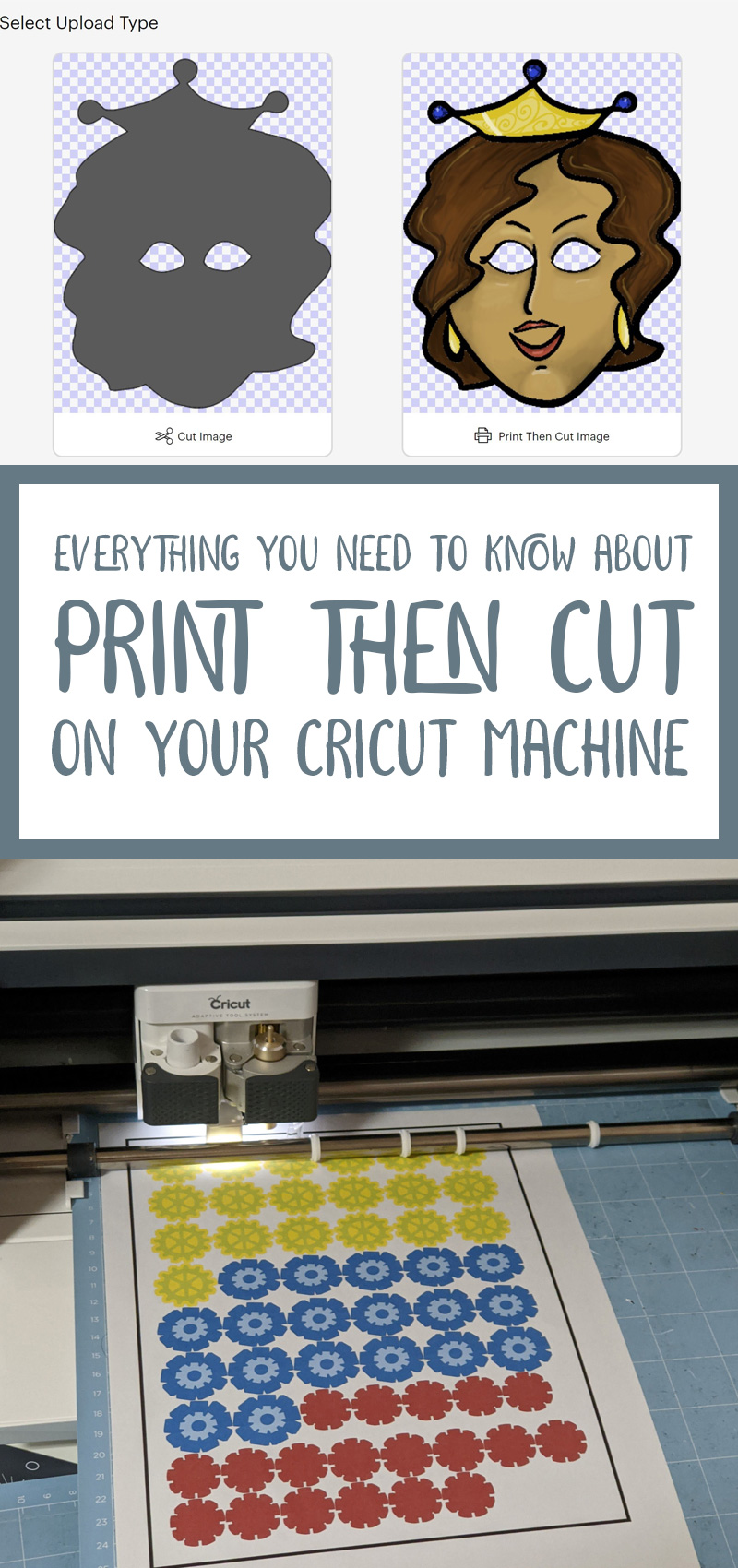Learn what is print then cut on cricut and how to use it