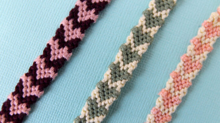 Heart Patterned Friendship Bracelets