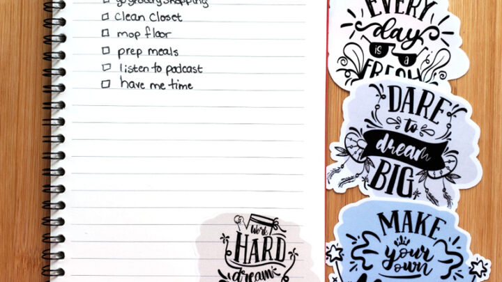 How to Print then Cut Stickers on Cricut