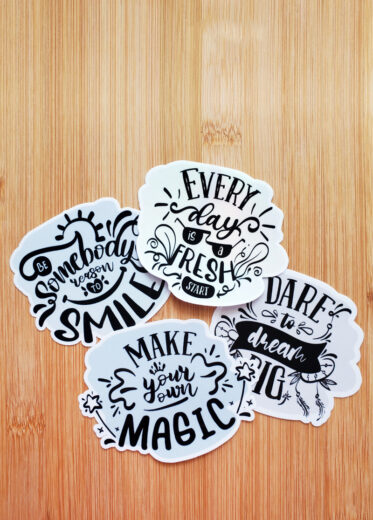 How to Print then Cut Stickers on Cricut * Moms and Crafters