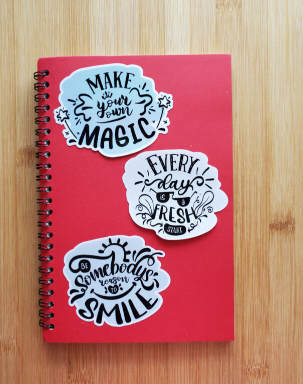 How to Print then Cut Stickers on Cricut * Moms and Crafters