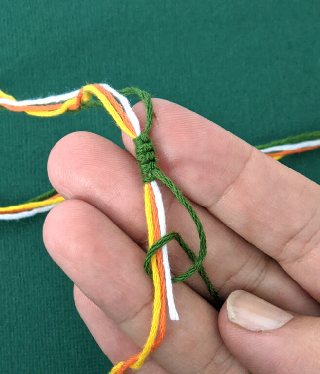 How to Start and Finish a Friendship Bracelet * Moms and Crafters