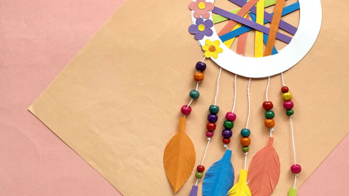Paper Dream Catcher + Free Template