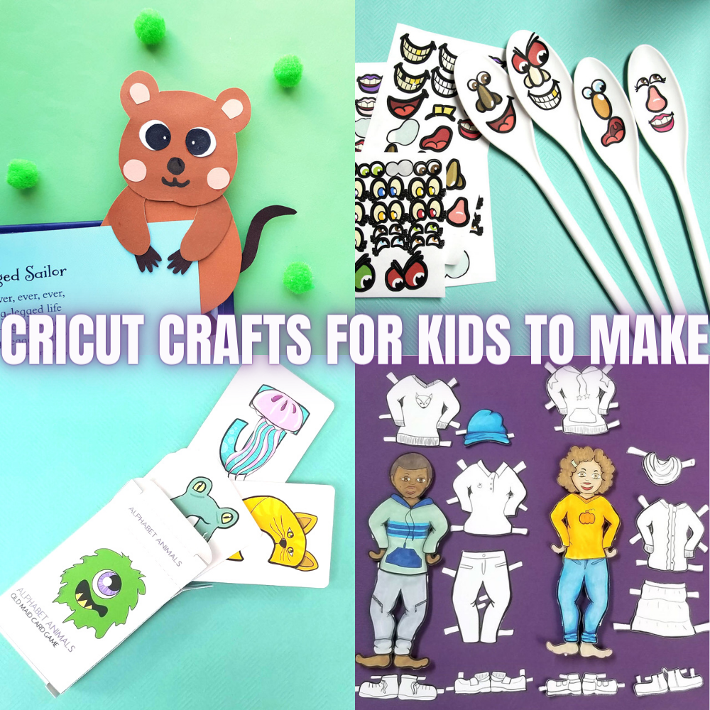 Kids Crafts with the Cricut  Crafts BY Kids & Crafts FOR Kids