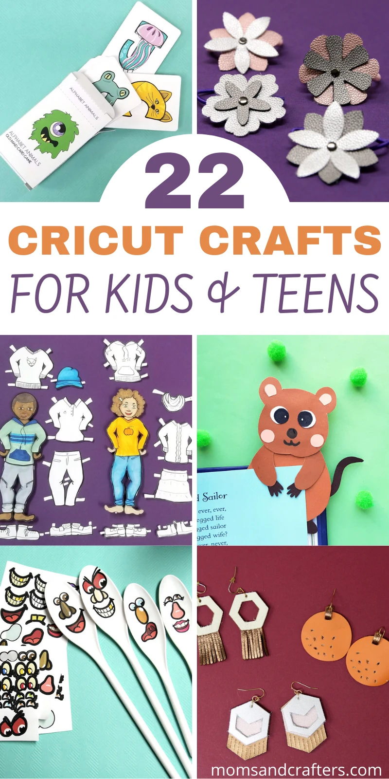 Cricut crafts for kids main collage