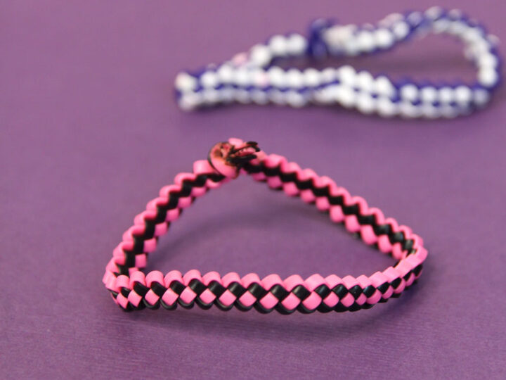 Create a Butterfly Stitch Lanyard - Gimp Bracelet