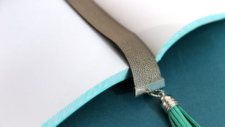 DIY Leather Bookmarks in minutes!