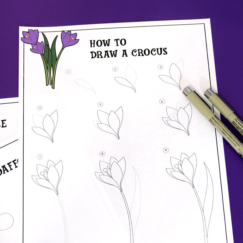 30 Easy Flower Drawing Ideas-saigonsouth.com.vn