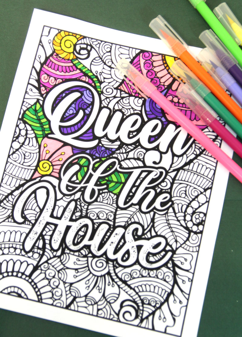 🍉Free Printable Adult Coloring: Farmers Market Designs - Freebies 4 Mom