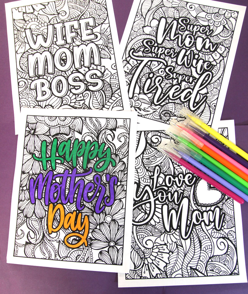 🍉Free Printable Adult Coloring: Farmers Market Designs - Freebies 4 Mom