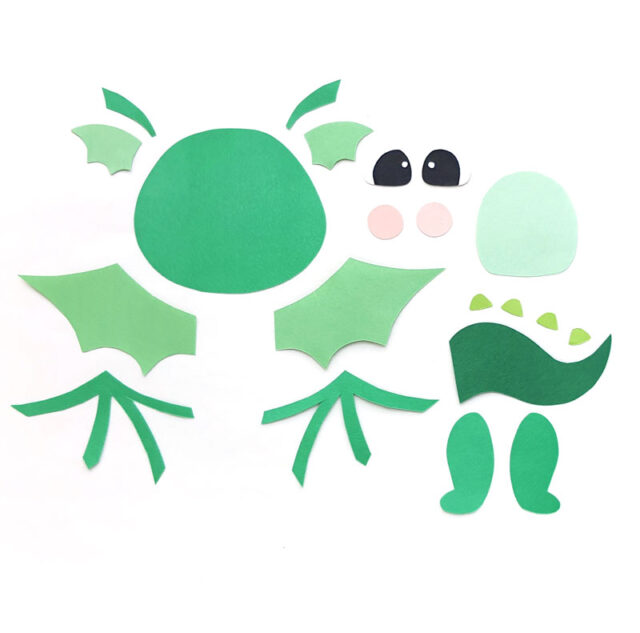 Paper Bag Dragon Puppet * Moms and Crafters