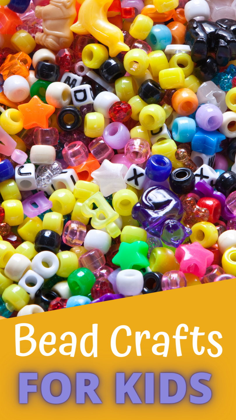 Bead Crafts for Kids * Moms and Crafters