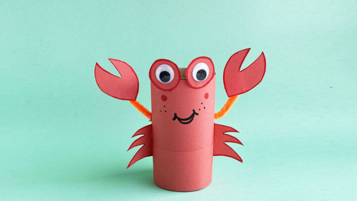 Crab Craft for Preschoolers