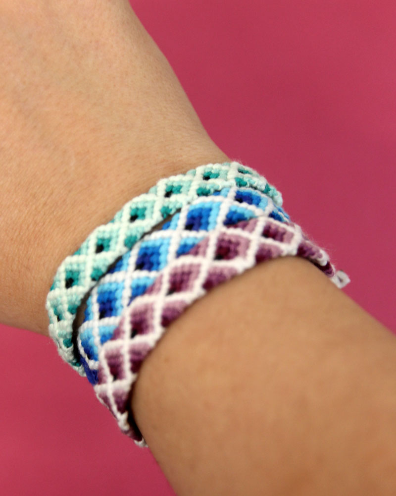 Jellyfish Friendship Bracelets – Free Printable Template - Dabbles & Babbles