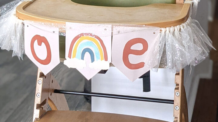 How to Make a High Chair Tutu