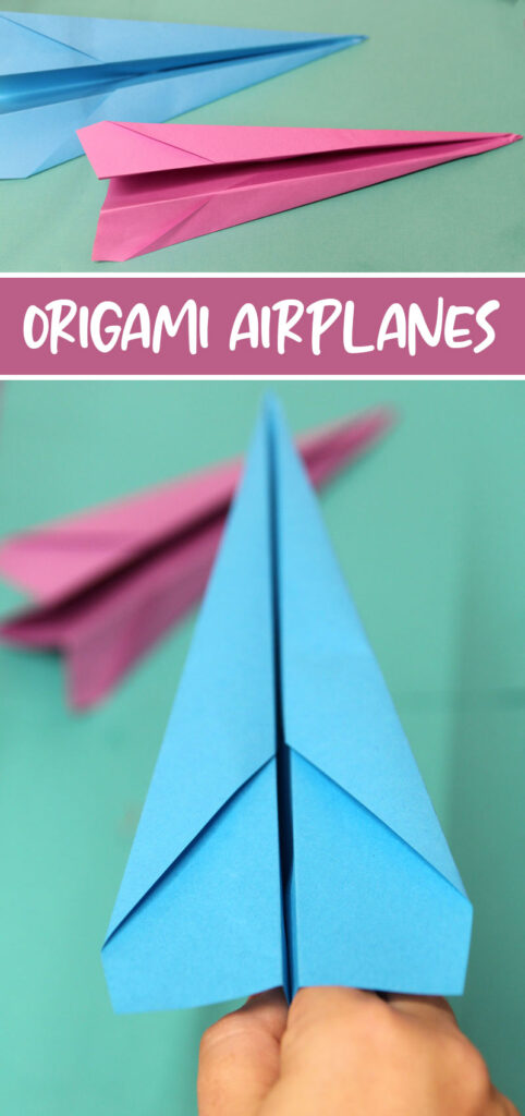 How To Make A Fast Paper Airplane Moms And Crafters