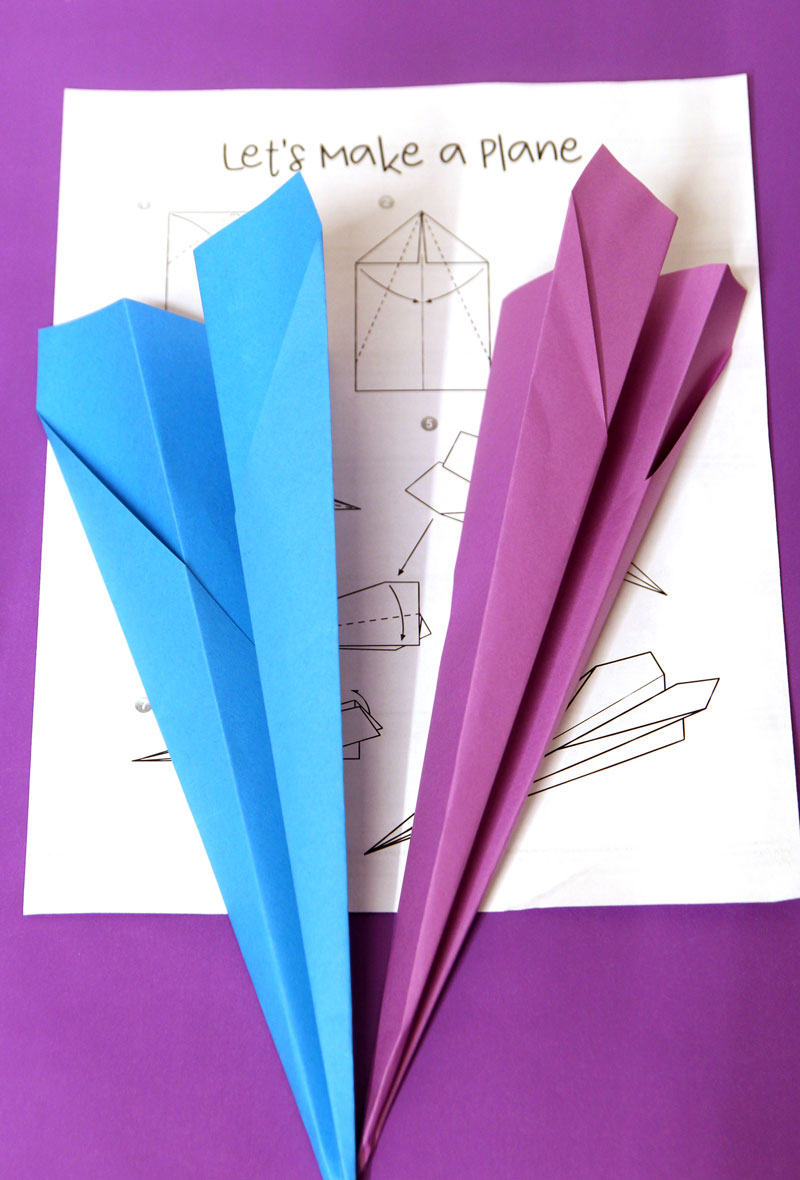 how to make a paper fast airplane