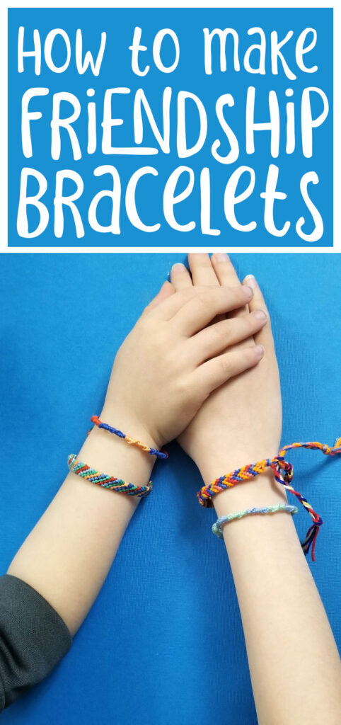 How to make a Friendship Bracelet from Scratch * Moms and Crafters